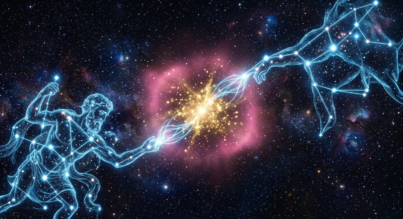 Астрологична Допълняемост — Небесната Прегръдка